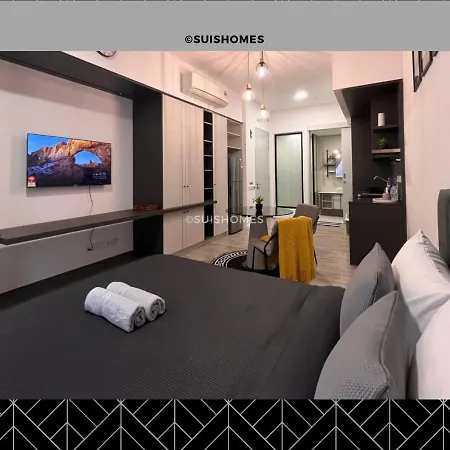 Aparthotel Millerz Square - Sky Pool & Gym - Free Parking, Wifi - Kuala Lumpur - L